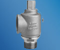 Compressed air tank relief valve